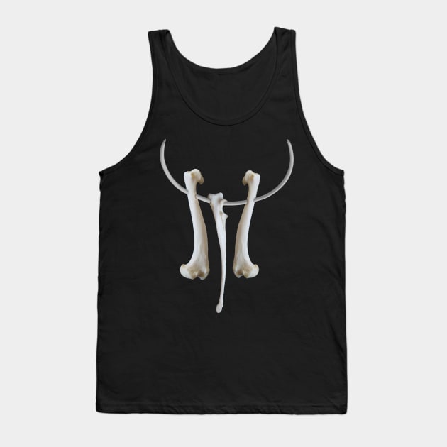 Voodoo Bone Necklace Jewelry Chain of Cursing Tank Top by Quentin1984